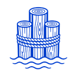 treated round wood icon