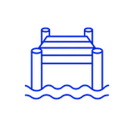 dock piling icon