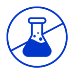 free of leaching chemicals icon